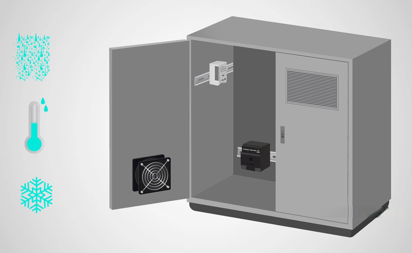 전기 패널 냉각 시스템의 기본